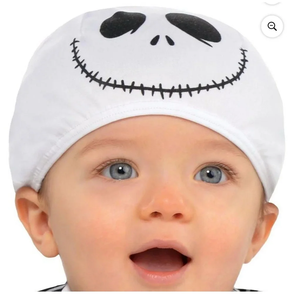 Disney Jack Skellington Infant Costume 3–6M Halloween 2pc Set NWT Nightmare Xmas